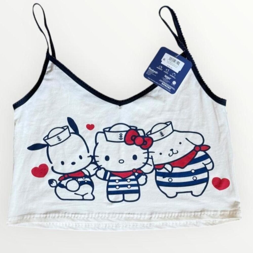 Sanrio Women's multi Crop-top